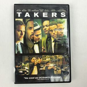 TAKERS (2010 Film) Action/Thriller [DVD]
